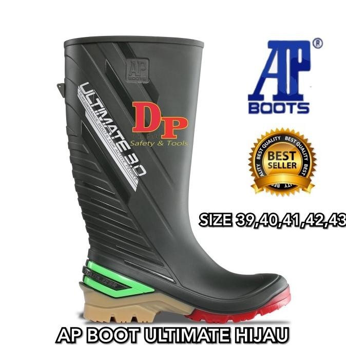 SEPATU AP BOOT ULTIMATE HIJAU AP BOOTS ULTIMATE GREEN