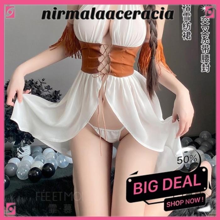 SEXY LINGERIE BAJU MALAM SEXY LINGERIE BAJU MALAM SEXYS TRANSPARAN WESTERN GIRL COSTUME SEKSI EROTIS