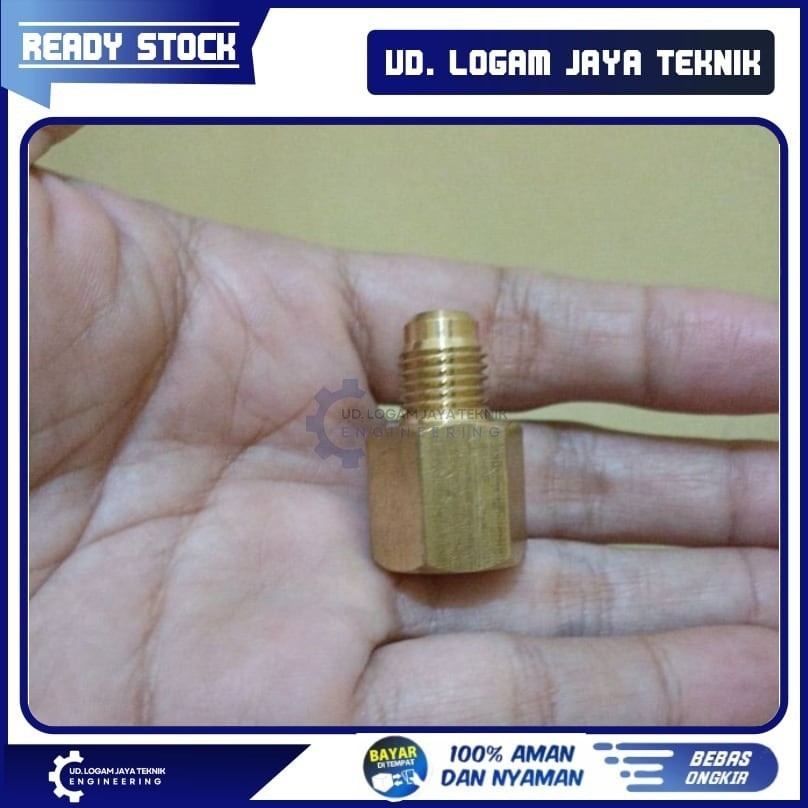 Nepel sambungan tabung freon AC klea R134A