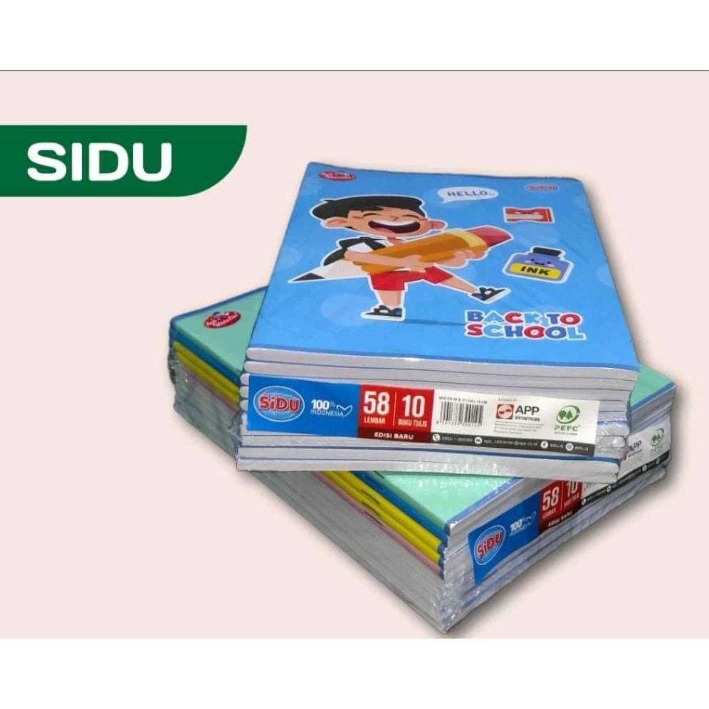 

buku tulis sidu 38 lembar ( 1 pak isi 10 buku ) DISKON BESAR