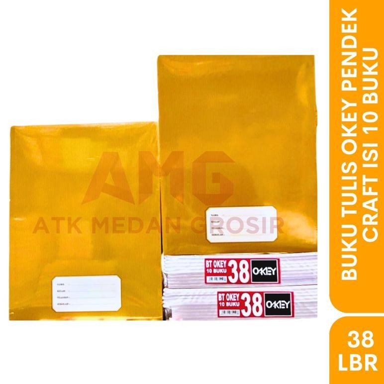 

BUKU TULIS OKEY PENDEK 38 LEMBAR ISI 10 BUKU BIG SALE