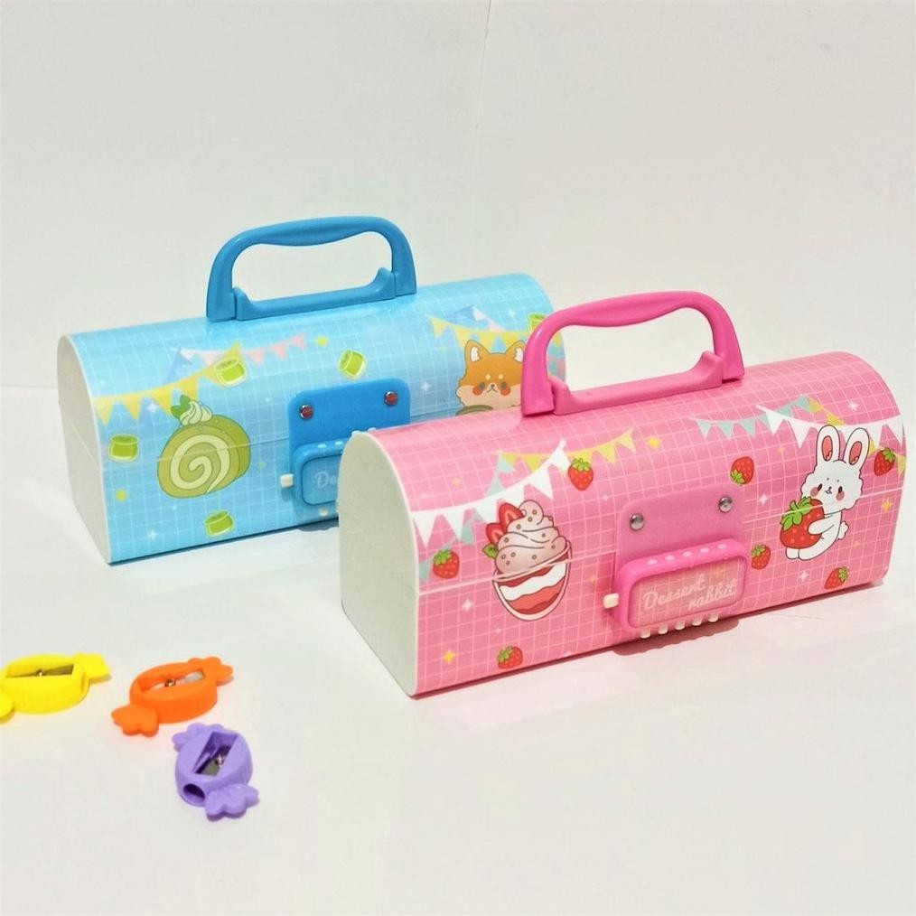 

Kotak Pensil Mika PVC Tebal + Kode 2 Susun KAX300 + White Board / Pencil Case / Tepak Pensil / Tempat Pensil / Boks Pensil / Box Pen TERMURAH