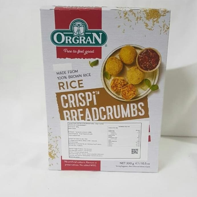 

Orgran Crispi Crumbs / Rice Breadcrumbs 300g
