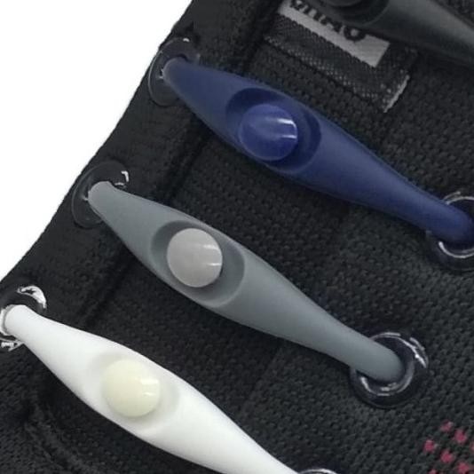 Tali Sepatu Silicone Karet (No-Tie Shoelaces Elastic Silicone Shoe)