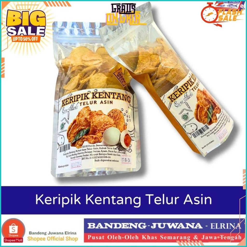 

Espe Food Keripik Kentang Telur Asin Termurah Banget