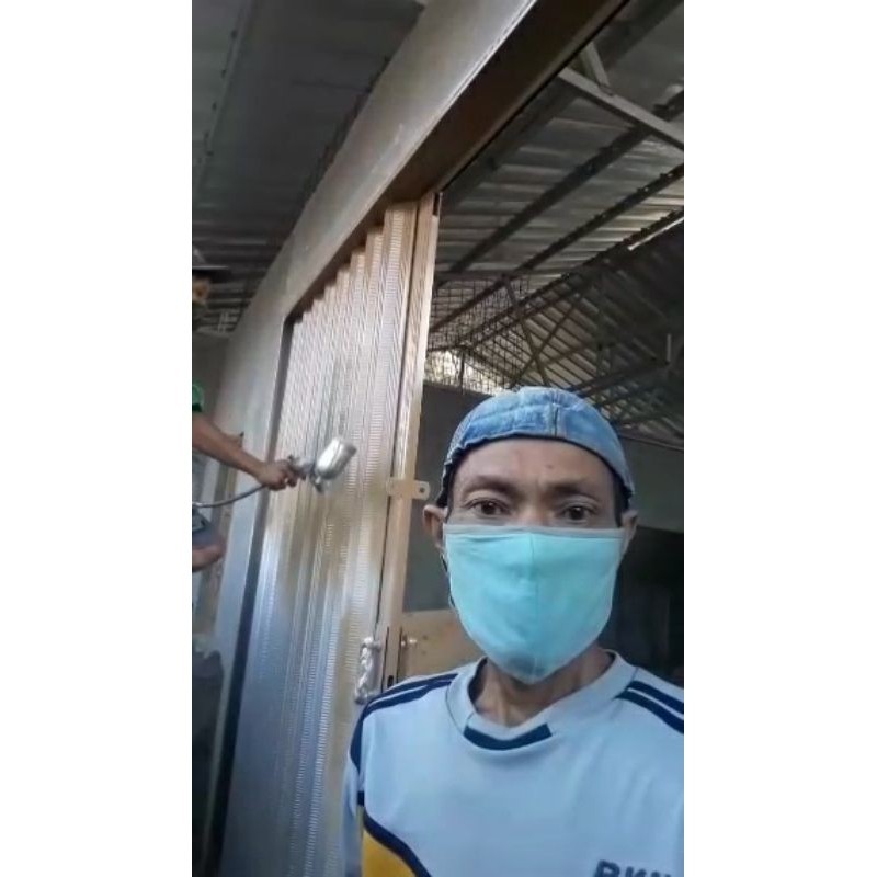Rolling door folding gate pintu toko pintu ruko pintu sekat pintu pengaman pintu geser pintu dorong 