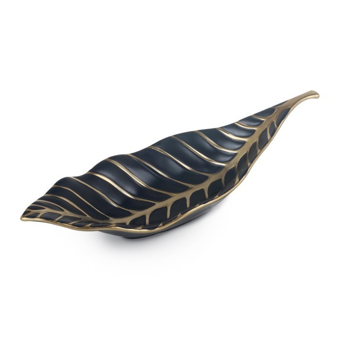 VINOTI LIVING Nile Leaf Tray