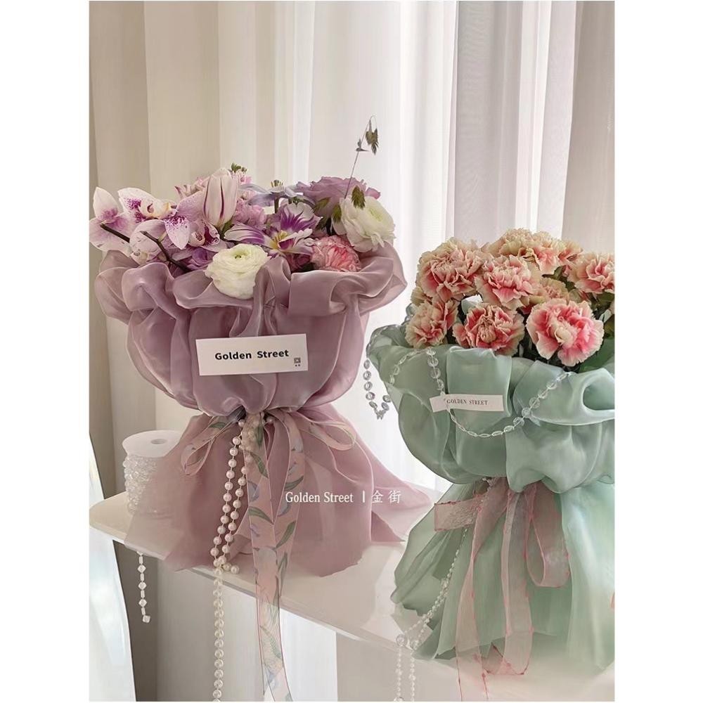 

PROMO Kain Pembungkus Buket Bunga / Korean Flower Silk Wrapping For Hand Bouquet. ma-4