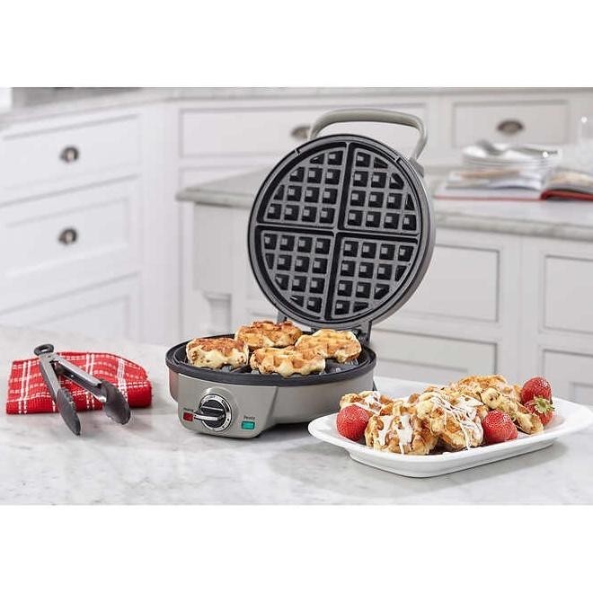 Cuisinart 4 slice Waffle wafel maker Stainless Steel WAF-200HK