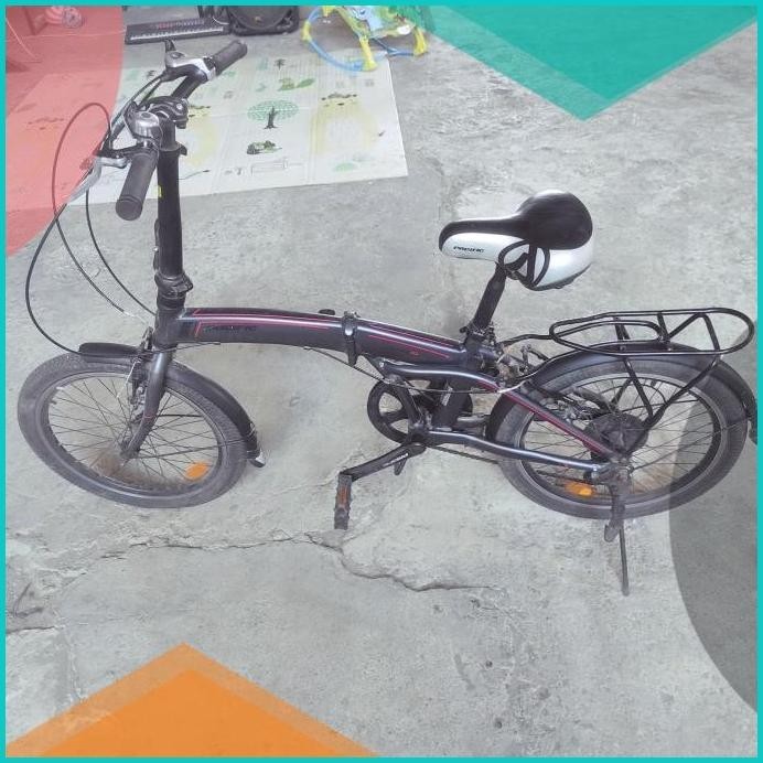 Sepeda lipat anak dewasa remaja pacific Veloce 1.0 seven 7 speed gear