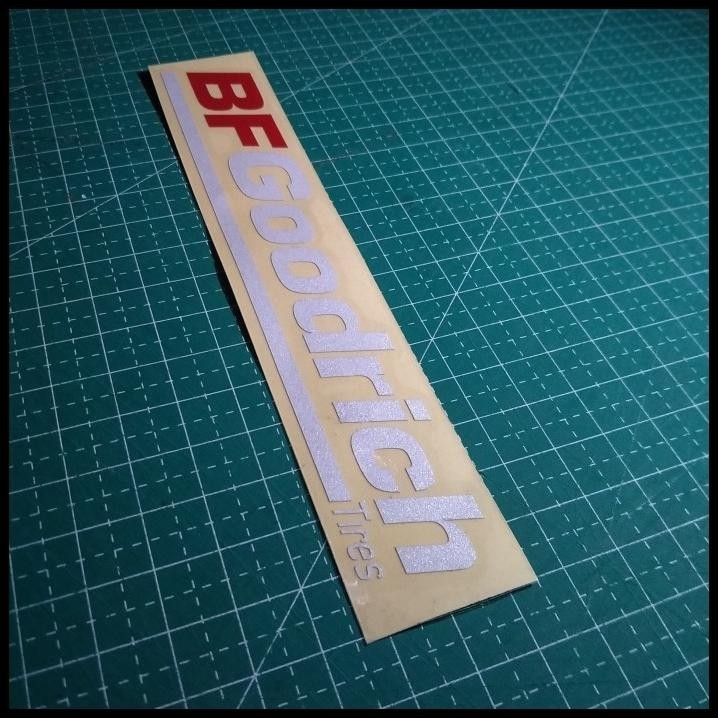 

GRATIS ONGKIR STIKER BF GOODRICH TIRES RED AND WHITE OF TEXT !!!!!!