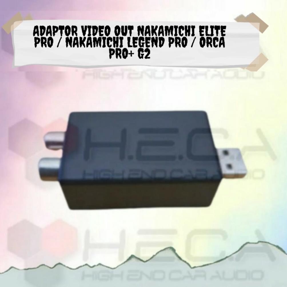 SGH - Adaptor Video Out Nakamichi Elite PRO Nakamichi Legend PRO ORCA PRO+ G2 TERLARIS