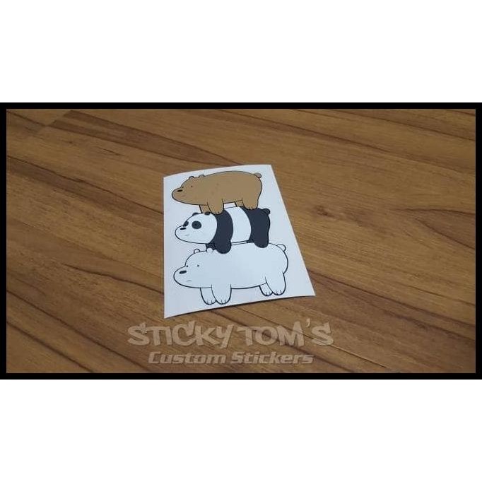 

BEST DEAL STIKER WE BARE BEARS STACK LUCU IMUT !!!!!!