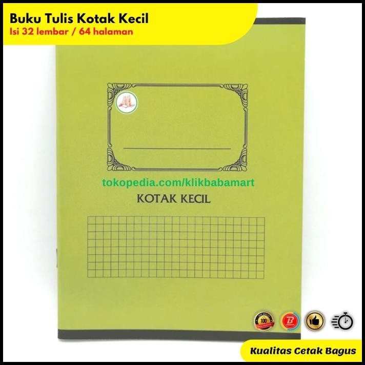 

DISKON BUKU TULIS KOTAK KECIL ISI 32 LEMBAR - MATEMATIKA !!!!!!!