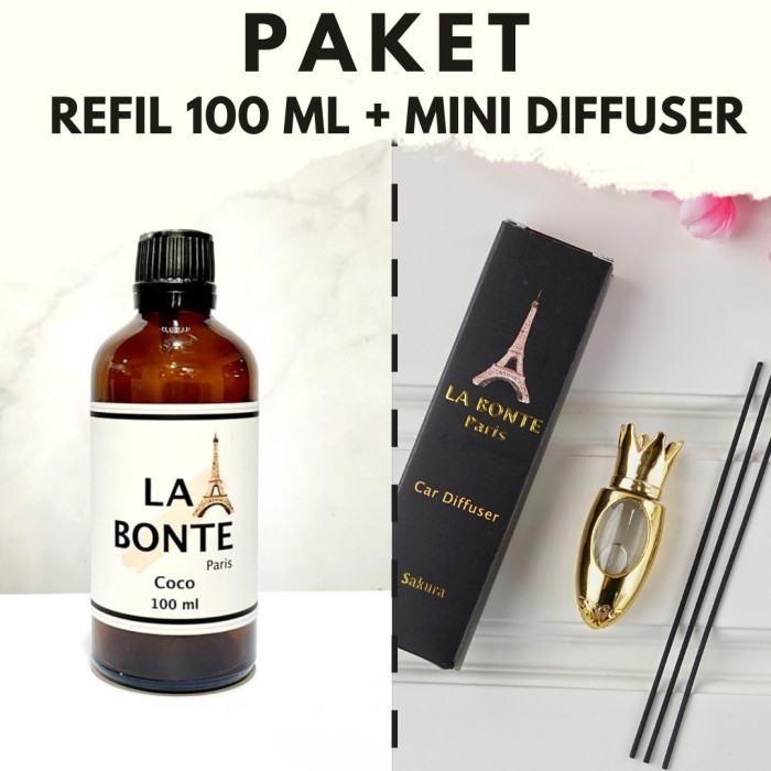 LABONTE PARFUM PENGHARUM MOBIL STICK DIFFUSER CLIP AROMATERAPI DIFUSER