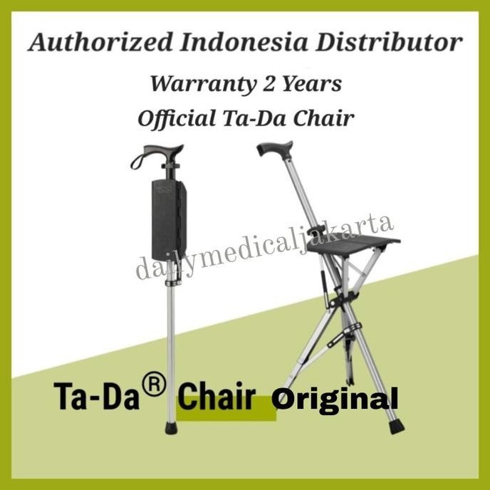 TadaChair Tongkat Jalan Duduk Exclusive Kursi Sholat & Travel