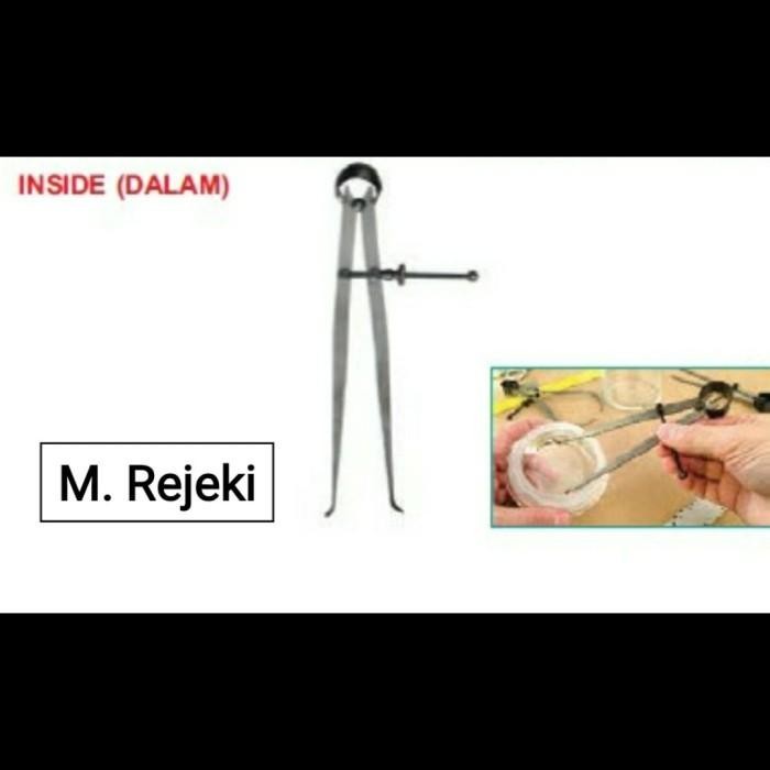 WIPRO -JANGKA BUBUT STELAN ( SPRING CALIPER ) - INSIDE - 10 Inch Asli Kualitas Terbaik