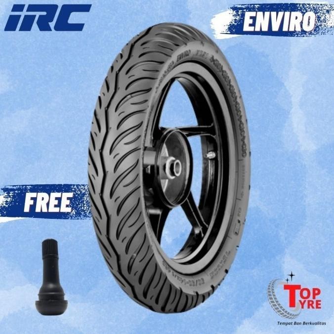 BAN MOTOR RING 17 IRC NR91 ENVIRO 80/90-17 TUBELESS SATRIA, SUPRA,