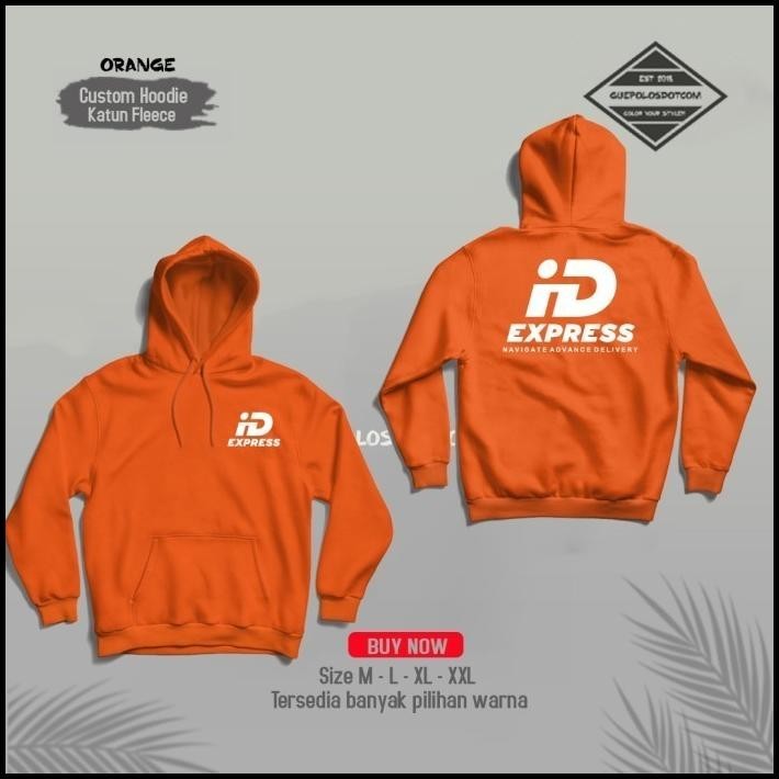 TERBARU JAKET ID EXPRESS EXPEDISI JASA KIRIM - HOODIE JUMPER JAKET KURIR