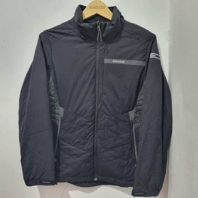 JACKET OUTDOOR DOWN EIDER MOMENTUM BULU ANGSA SIZE M