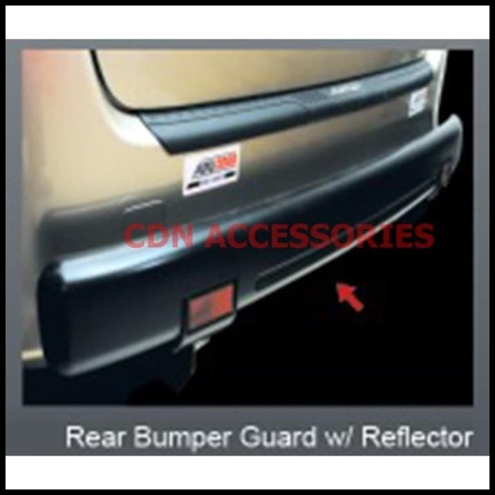 BEST DEAL REAR BUMPER GUARD AVANZA 2010 / PENGAMAN BEMPER BELAKANG AVANZA