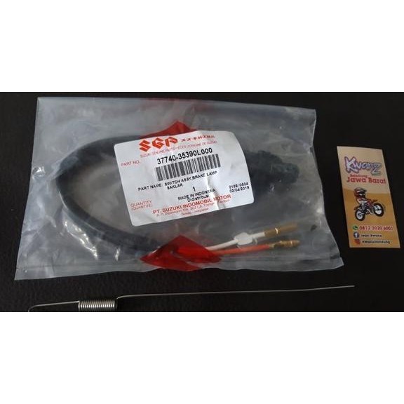 switch rem belakang Suzuki TS125 plus kawat tarikan