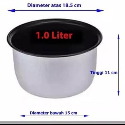 Panci Teflon Magic Com 0,6L Dan 1,2L (100% Ori ) S001