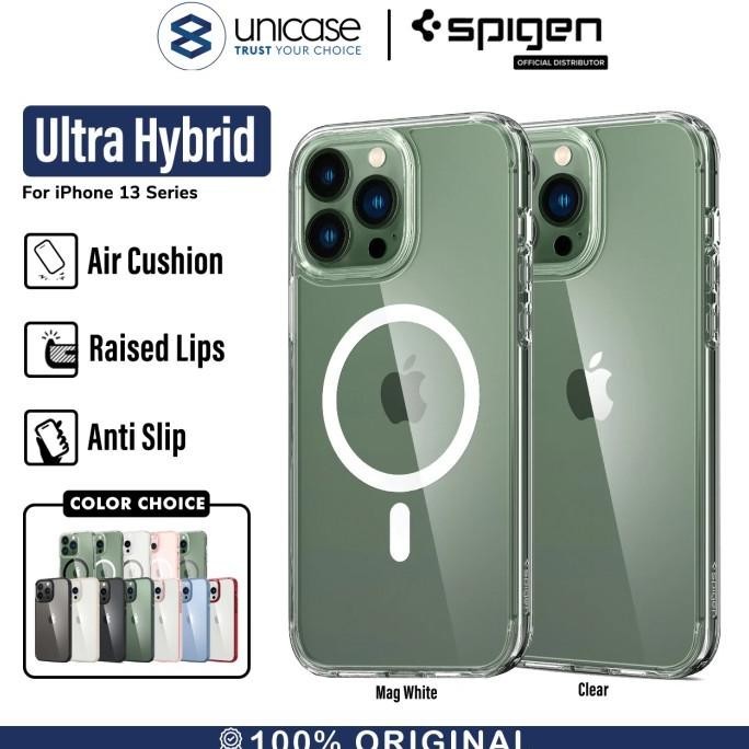 Case Iphone 13 Pro Max 13 Mini Spigen Ultra Hybrid Anti Crack Magsafe