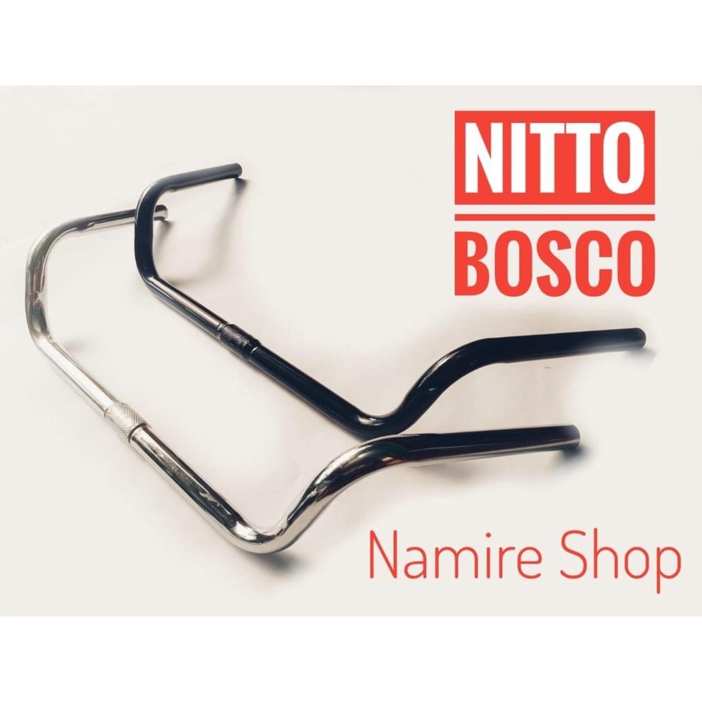 Viral Stang Kumis Custom Handlebar Nitto Bosco Bar - Promenade / Nitto Bosco Handlebar / Moustache B