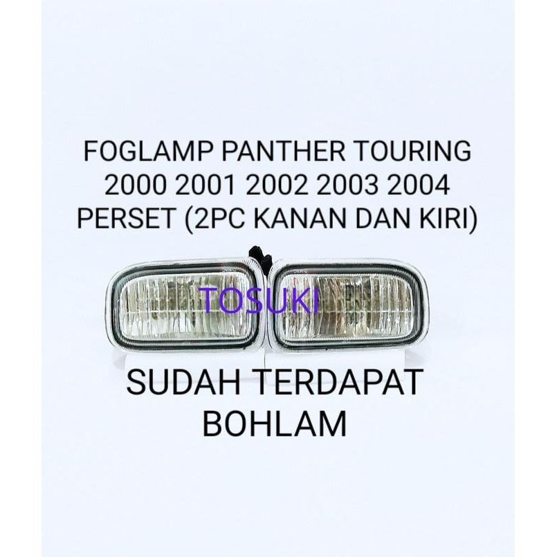 FOGLAMP PANTHER 2000 2001 2002 2003 2004 KAPSUL LAMPU BEMPER FOG LAMP