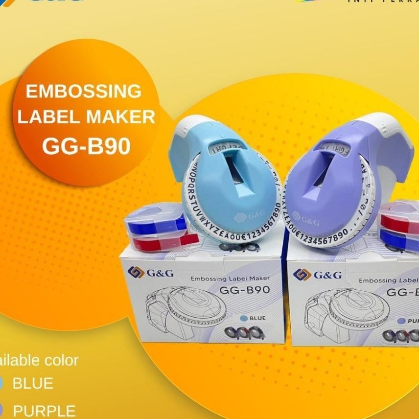 

Mesin Dymo Label Maker Embossing G&G