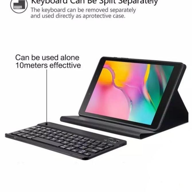 Case Flip Samsung Galaxy Tab A 8.0" Spen P205 Flip + Keyboard
