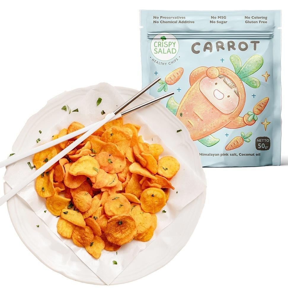 

Viral Crispy Salad Carrot 50 gram Hemat