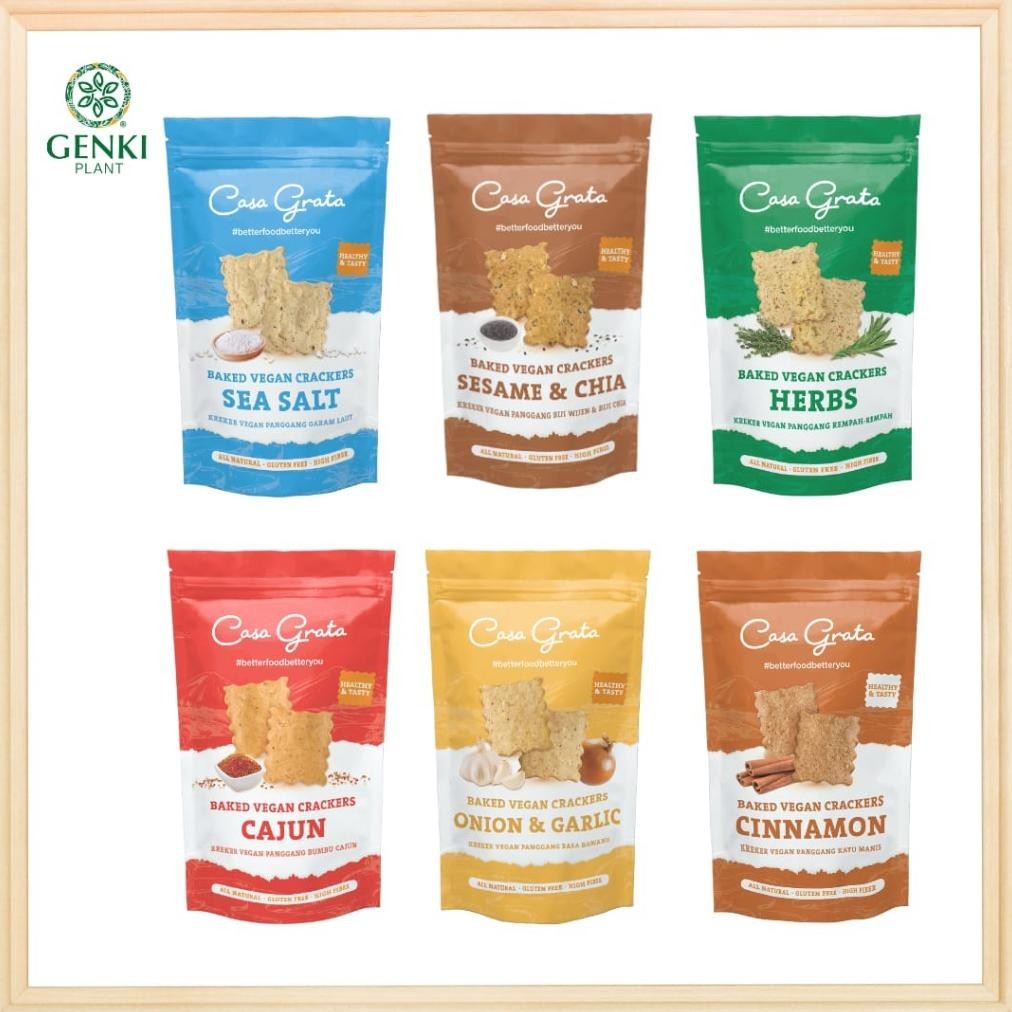

jy-56 Casa Grata Crackers - 70 g Hemat