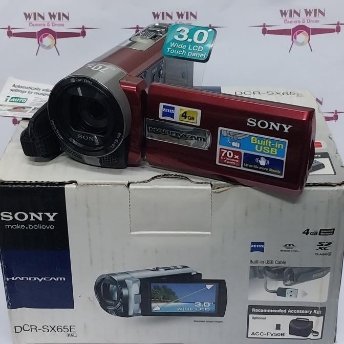 Kamera Camera Handycam Sony Dcr-Sx65E Sx65E Original