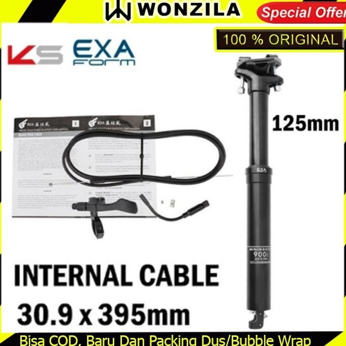 Ks Exa Form 900I Dropper Seatpost Hidrolik 30.9 X 395Mm Internal Cable
