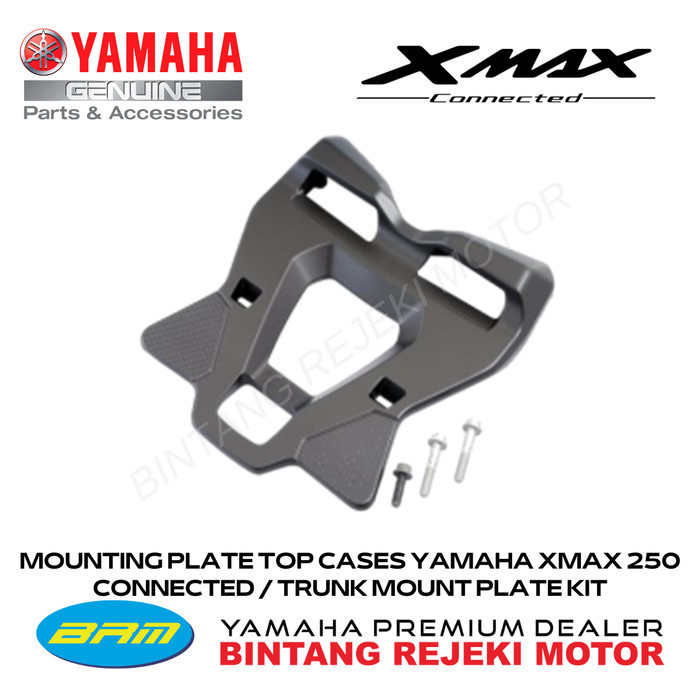 MOUNTING PLATE, PLAT DUDUKAN TOP CASE YAMAHA XMAX 250 CONNECTED