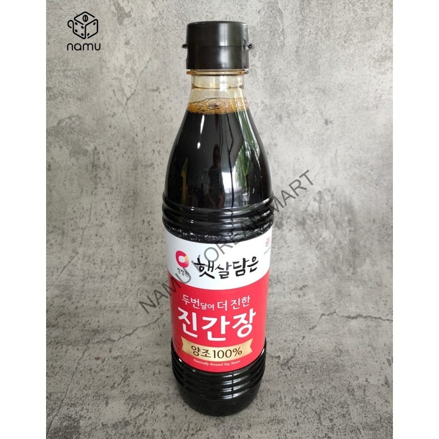 

Chung Jung One Soy Sauce (Jin Soy) 840Ml / Kecap Asin Korea/ Soy Sauce