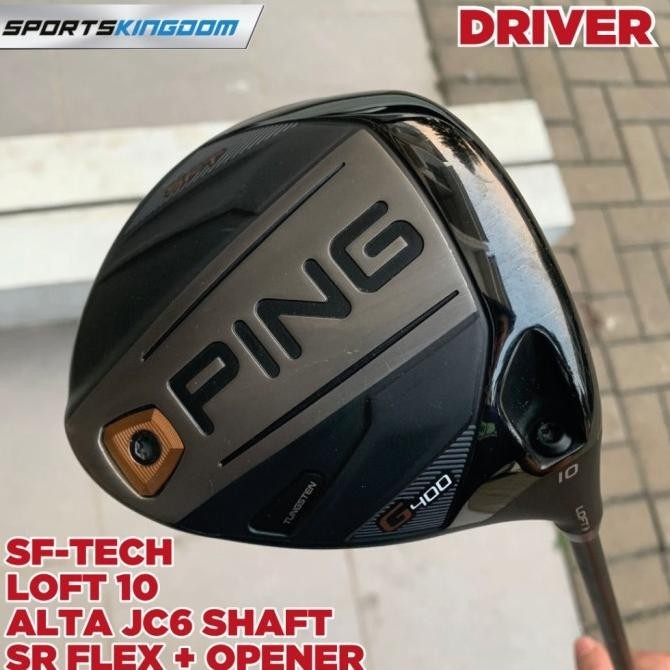 Terlaris Stik Golf Ping Driver G400 Sf Tech Alta Jc8 Flex Original Pengiriman Cepat