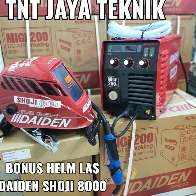 Mesin Las Co2 Daiden Migi 200 / Trafo Las Co2 Daiden Mig 200 Migi 200