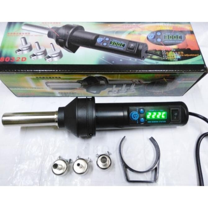 Blower Solder Uap Hot Air 8032+ | Blower Portable Xtra 8032 Digital