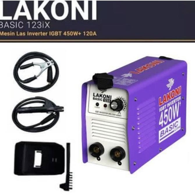 Mesin Las Listrik Basic 123 Ix Lakoni 450 Watt