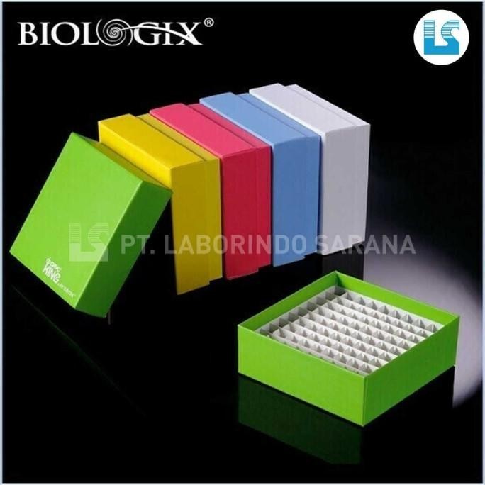 Cryobox Color 2 Inch ( box sampel tabung 1,5 ml ) 100 well | Biologix