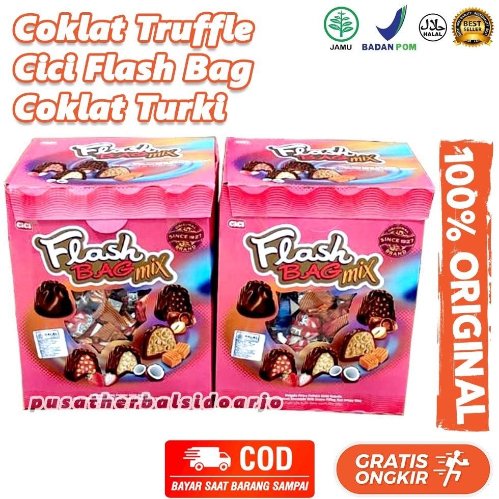 

wd-54 Coklat CIci Flash Bag Mix 1.8kg Coklat Truffle Coklat Turki Coklat Arab Coklat Oleh-Oleh Haji Hemat