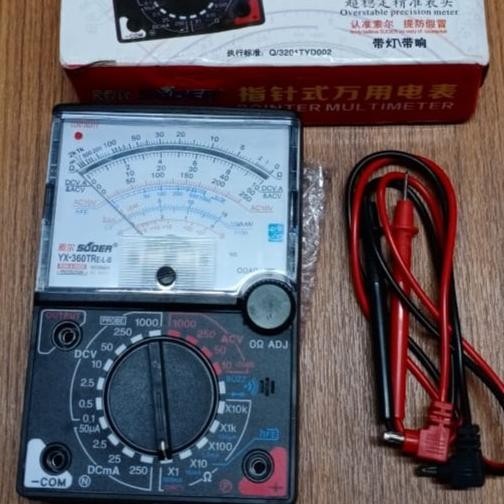Multitester Avometer 360TRN Merk SUOER Kualitas Bagus