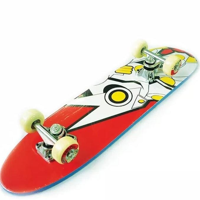 Skateboard Anak Silverfox Maple Merah