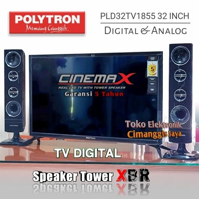 Tv Led Polytron 32 Inch New Cinemax