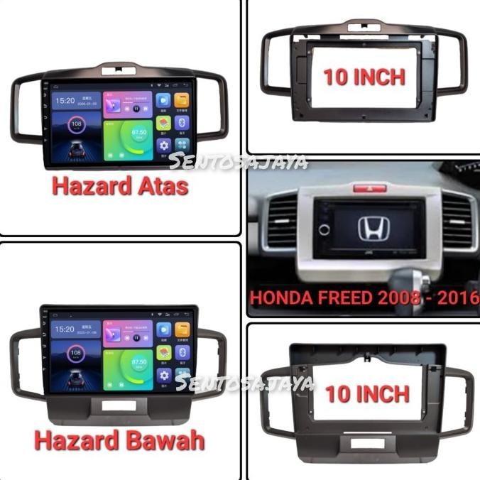 Frame Head Unit Android 10 Inch Honda Freed