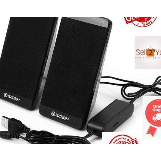 Multimedia Speaker Stereo 2.0 3.5Mm Sound System Komputer Laptop Pc