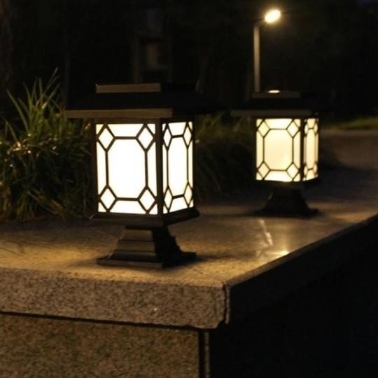 Lampu Hias Taman Led Tenaga Lampu Pagar Nimalis Led Solar Lamp